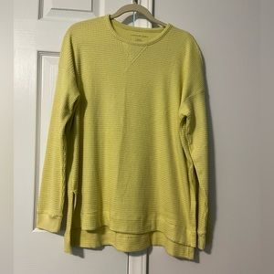 AE Oversized Long-sleeve Plush T-Shirt